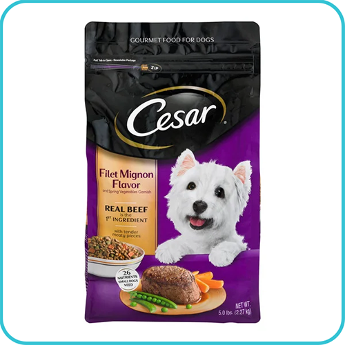 Dry pellets Pet food packaging