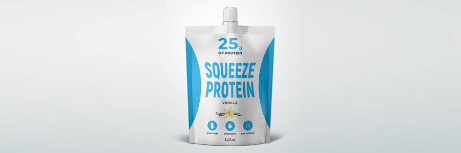 Squeeze Protein Pouch design