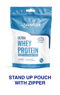 Stand Up Pouch with Zipper