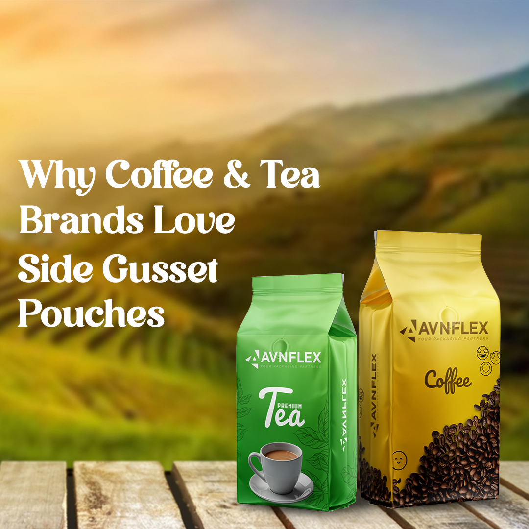 Why Coffee & Tea Brands Love Side Gusset Pouches