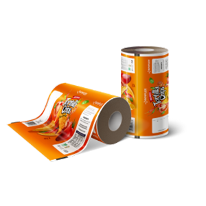 Printed laminated rolls