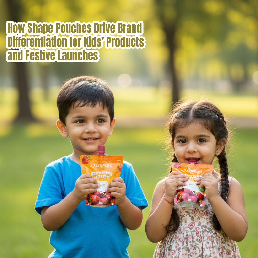 How Shape Pouches Drive Brand Differentiation for Kids’ Products and Festive Launches