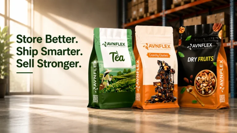 Storing Products Is Not a Big Issue: Flat Bottom Pouches Are Ideal for It