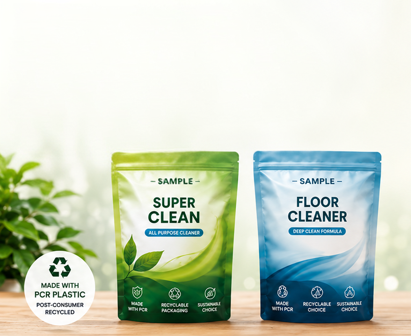 Recyclable Stand-Up Pouches