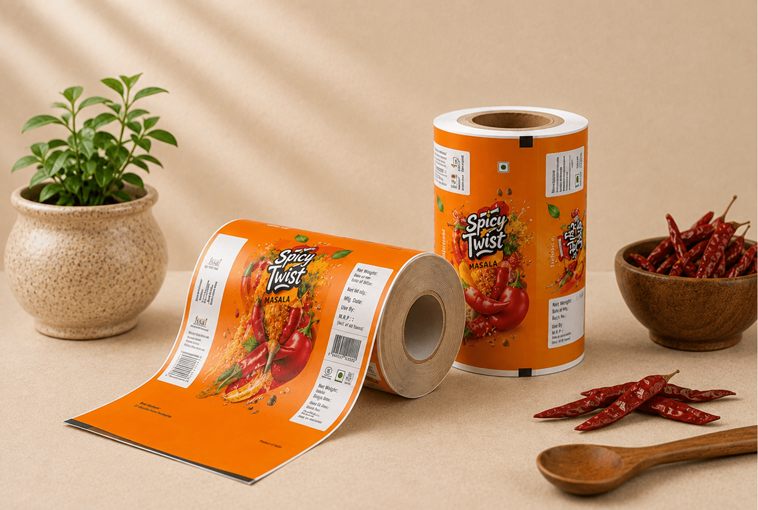 Printed Laminated Rolls