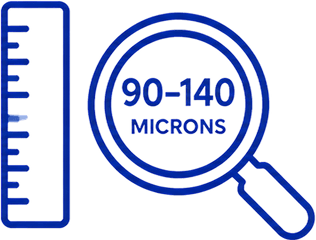 Pouch Microns